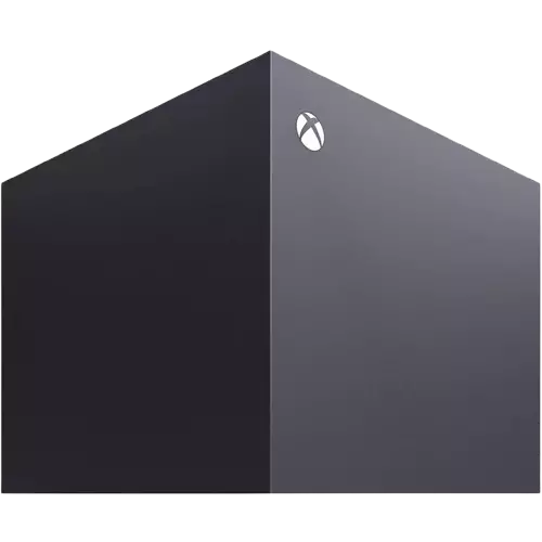 نمای گوشه بالای  کنسول بازی مایکروسافت مدل Xbox Series X ظرفیت 1 ترابایت
