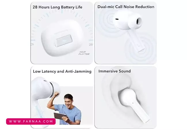 هندزفری بلوتوثی آنر مدل Earbuds X3 Lite