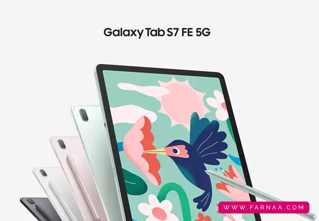  بررسی تبلت سامسونگ Galaxy Tab S7 FE 5G SM-T736 با ظرفیت ۶۴ گیگ رم ۴