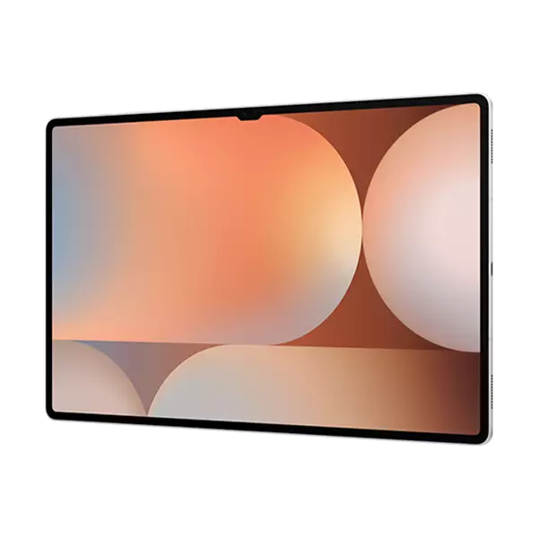 نمای جلوی سمت راست  تبلت سامسونگ مدل Galaxy Tab S10 Ultra Wi-Fi SM-X920 ظرفیت 256 رم 12 گیگابایت نقره ای