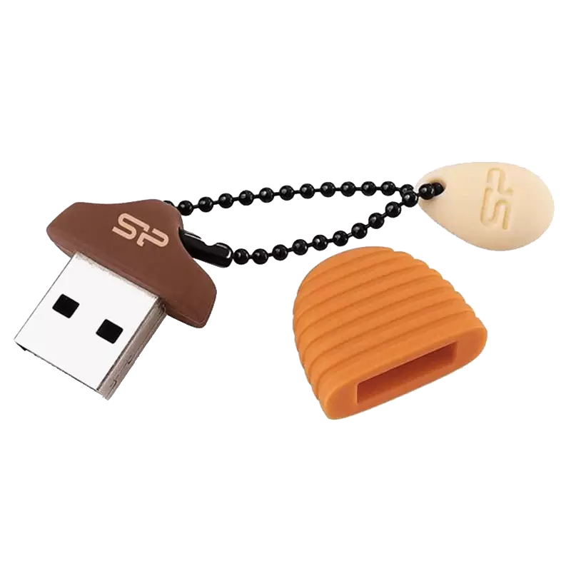 فلش مموری سیلیکون پاور مدل Jewel J30 ظرفیت 64 گیگابایت قهوه ای