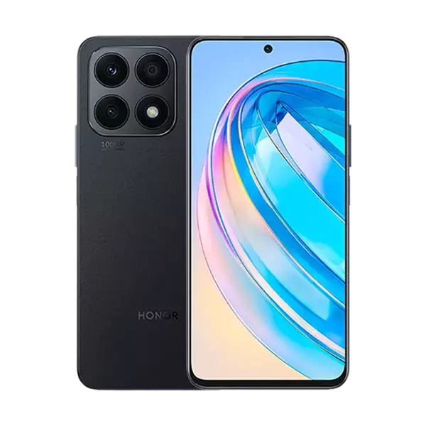 نمای پشت و جلوی  گوشی موبایل آنر X8c ظرفیت 256 رم 8 گیگا‌بایت