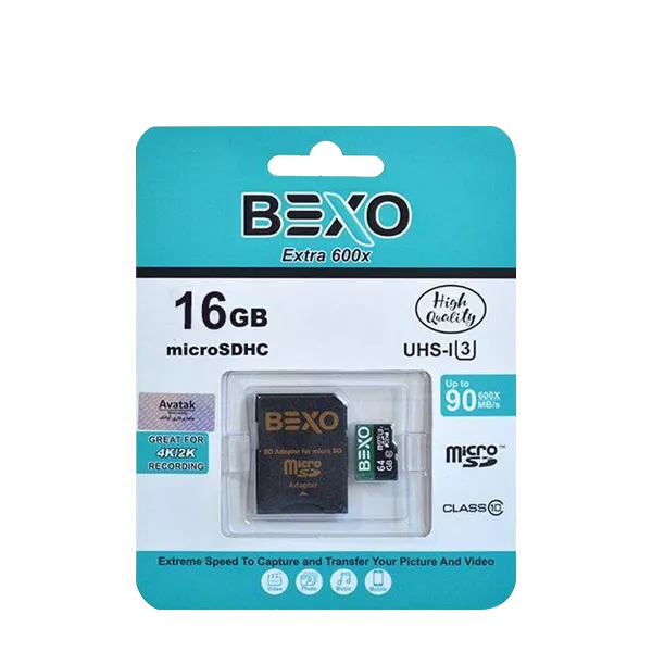 Bexo UHS-I U3 90MBps MicroSD 16GB