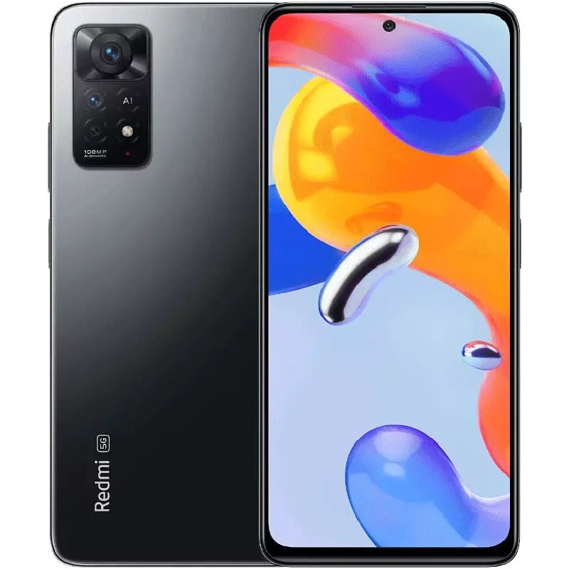 گوشی موبایل شیائومی مدل Redmi Note 11 pro 5G دو سیم‌ کارت ظرفیت 128 گیگابایت و رم 6 گیگابایت پک گلوبال