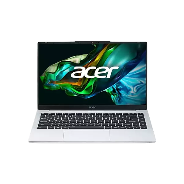 لپ تاپ ایسر 15.6 ایچی مدلAspire 3 A325-45 Intel Celeron N4500  8GB DDR4 RAM 256GB NVMe SSD  Intel UHD Integrated Graphics 15.6 HD Display – Silver