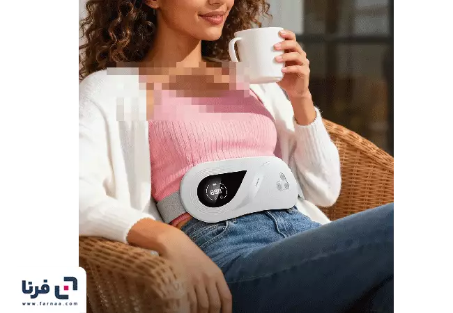 عملکرد ماساژور گرمایشی و تسکین دهنده دوران قاعدگی گرین لاین مدل GNRPDMEPADWH