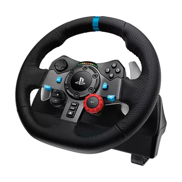 نمای سمت راست  فرمان گیمینگ لاجیتک مدل Driving Force G29