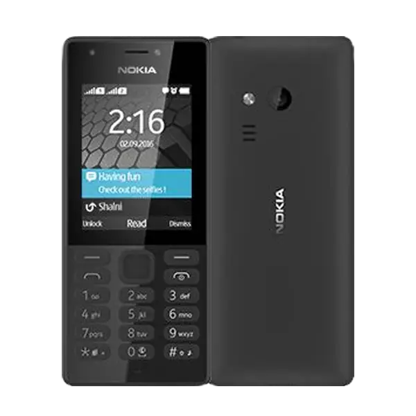 پنل جلو و پشت گوشی موبایل نوکیا مدل Nokia 216 دو سیم کارت مشکی
