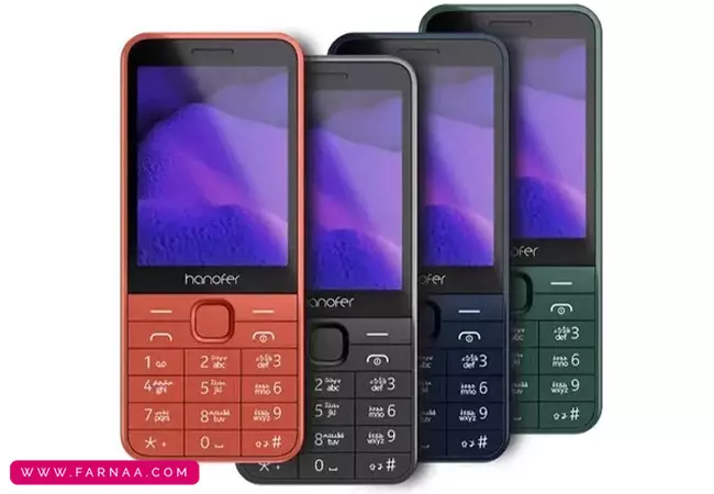 گوشی موبایل هانوفر 2024 HANOFER N235