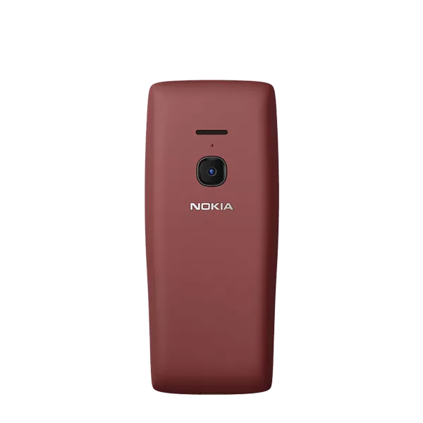 پشت گوشی موبايل نوکيا مدل 8210 4G دو سيم کارت قرمز