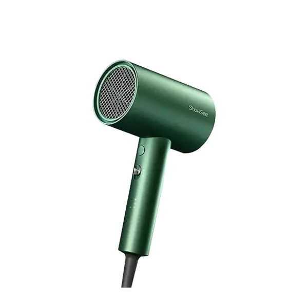 نمای پشت سشوار شیائومی مدل ShowSee A5 Hair Dryer سبز