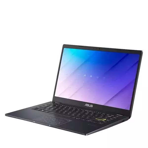 نمای روبرو سمت راست لپ تاپ 14 اینچی ایسوس Vivobook Go 14 E410KA-CL464 Celeron N4500 4GB 64GB Emmc Intel 