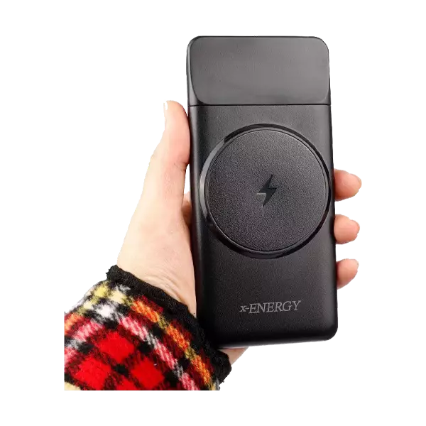  پاور بانک ایکس-انرژی مدل x-86w wireless 22.5w ظرفیت 10000 میلی آمپرساعت