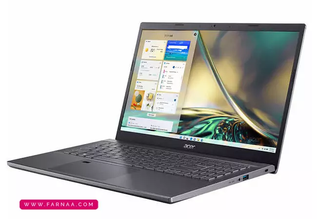 نمایشگر لپ تاپ 15.6 اینچ ایسر مدل  Aspire 5 A515-57G-71KH i7–1255U 16GB 512SSD RTX2050 FHD IPS