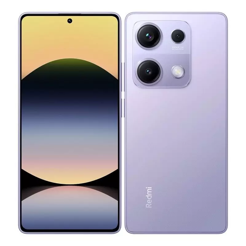 پشت و جلوی  گوشی موبایل شیائومی مدل Redmi Note 14s ظرفیت 512 گیگابایت رم 12 گیگابایت (پک گلوبال)