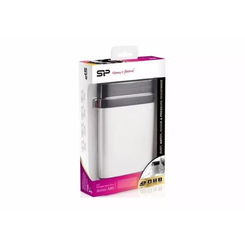 هارد اکسترنال سیلیکون پاور مدل armor a85 ظرفیت 1 ترابایت جعبه