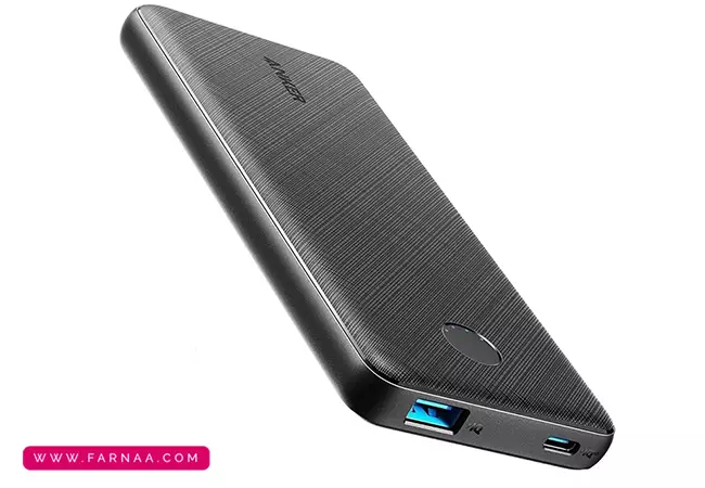پاوربانک انکر مدل PowerCore Slim A1245ظرفیت 10000 میلی آمپر ساعت 20 وات