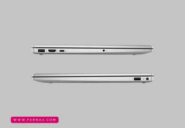 پورتهای لپتاپ اچپی مدل Laptop 15 FD0095WM core i5 1235U 16GB 512GB SSD