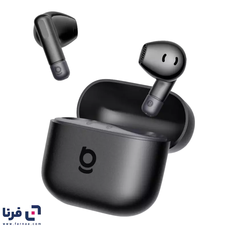 نمای سه رخ هدفون بی سیم بیسوس مدل bass bs2 lite مشکی