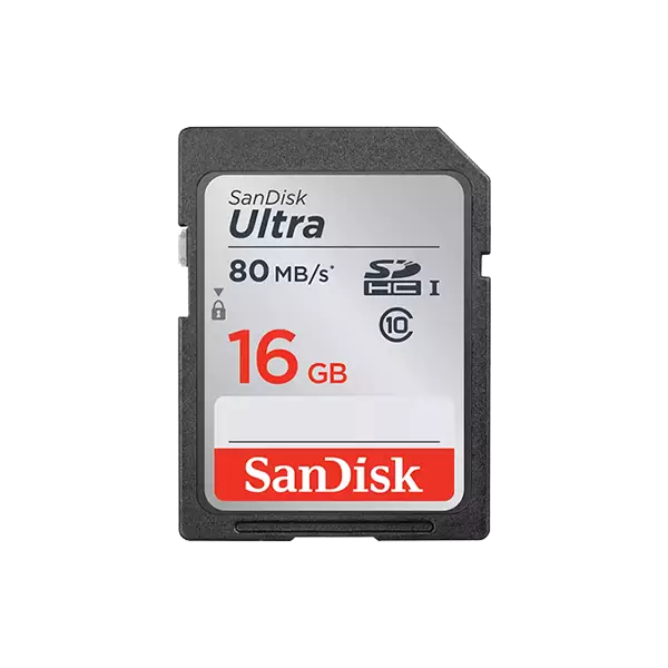 SanDisk Ultra SDHC UHSI 16GB Memory Card