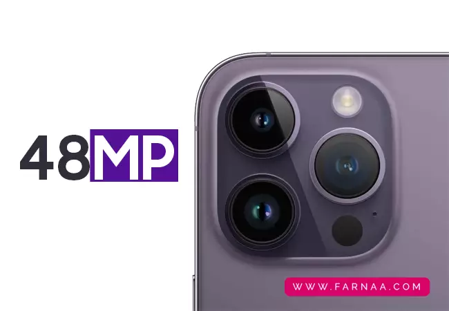 دوربین گوشی موبایل اپل مدل iphone 14 Pro Max ۲۵۶ گیگ رم ۶