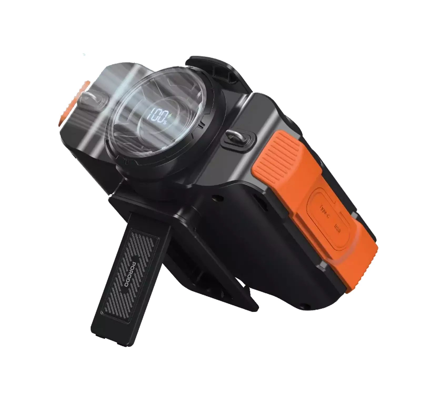 پنکه کمری شارژی و اسپیکر بلوتوث دار پرودو مدل Waistfan PDPNW50BK با باتری 8000mAh