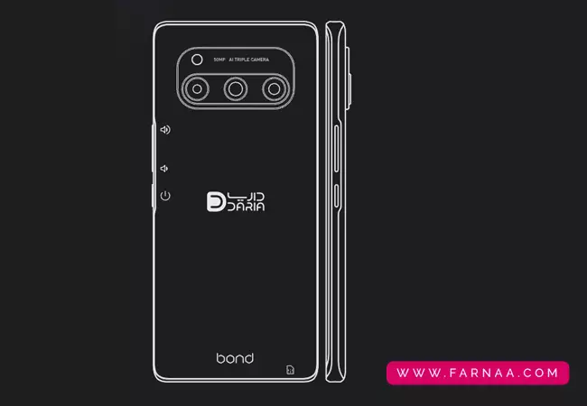 بررسی بدنه گوشی موبایل داریا Bond 5G با ظرفیت ۲۵۶ گیگ رم ۸
