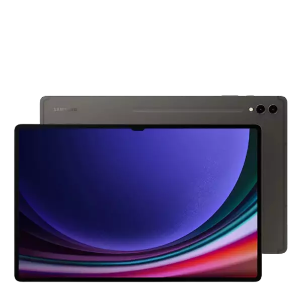 نمای پشت و جلوی تبلت سامسونگ مدل Galaxy Tab S9 Ultra 5G ظرفیت 256 رم 12 گیگابایت خاکستری
